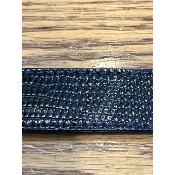 Vintage AUTHENTIC STAMPED BARRY KIESELSTEIN CORD NEW YORK BLACK SNAKE BELT 90s main image 14